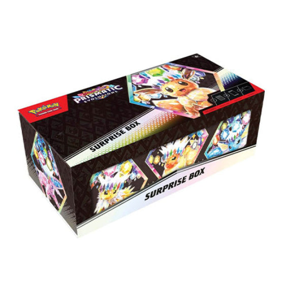 POKEMON TCG Scarlet & Violet Prismatic Evolutions Surprise Box - Trading Card Games