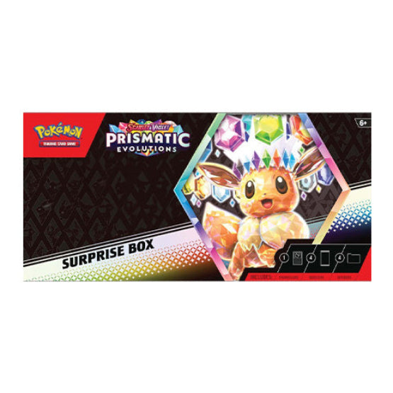 POKEMON TCG Scarlet & Violet Prismatic Evolutions Surprise Box - Trading Card Games - 3