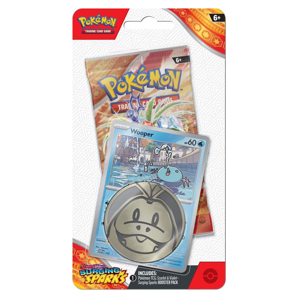 POKEMON TCG Scarlet & Violet Surging Sparks Checklane Blisters (Pair) - Trading Card Games - 2