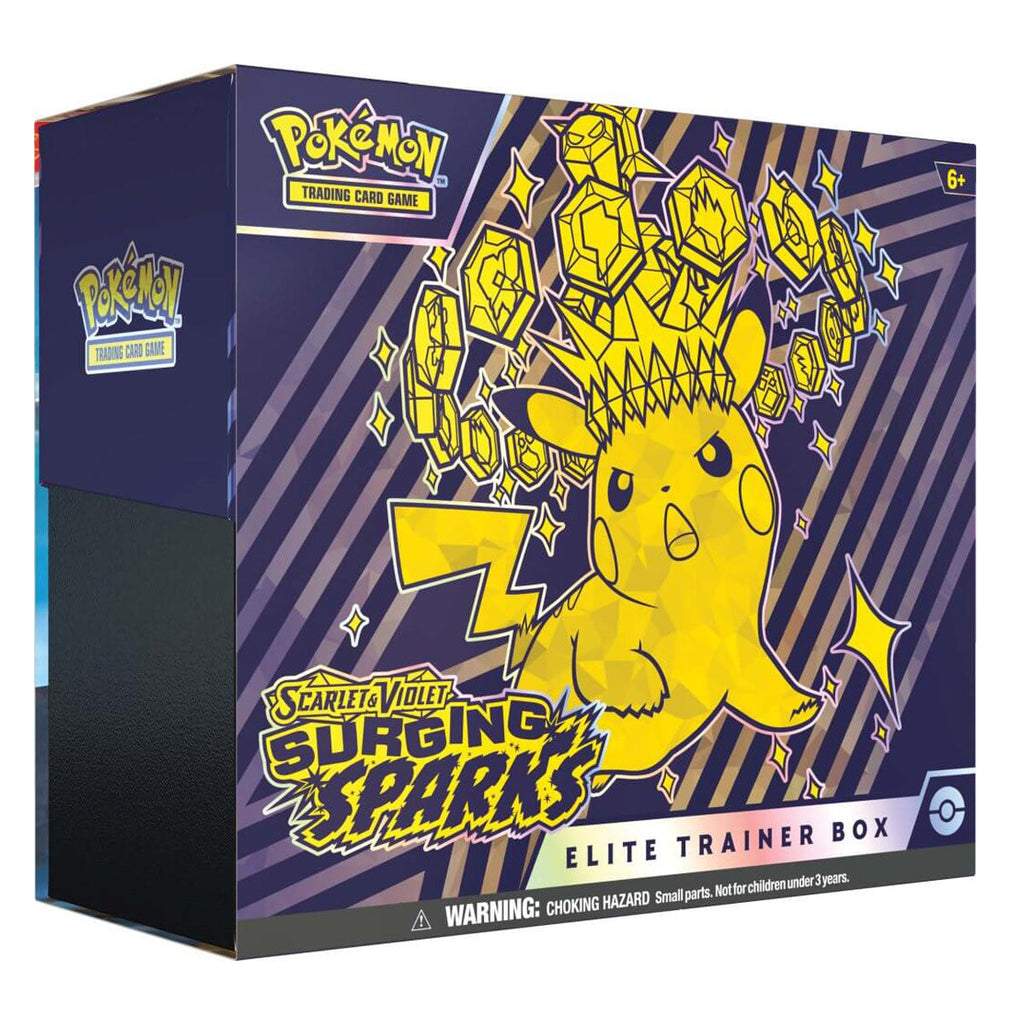 POKEMON TCG Scarlet & Violet Surging Sparks Elite Trainer Box - Trading Card Games