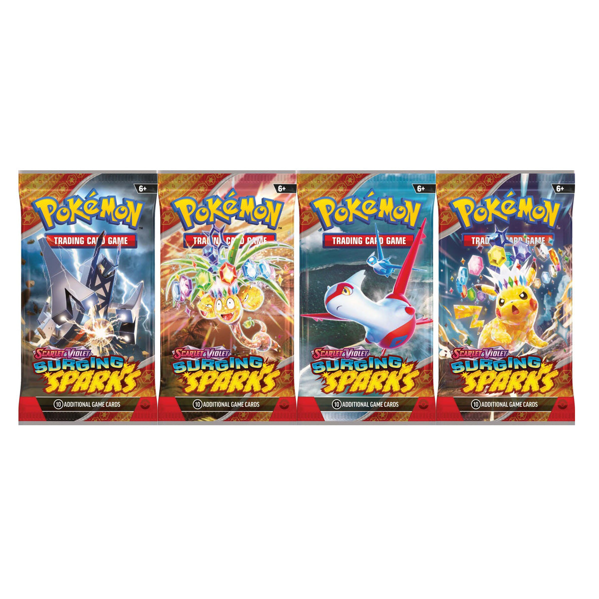 POKEMON TCG Scarlet & Violet Surging Sparks Single Booster Pack - Trading Card Games - 5