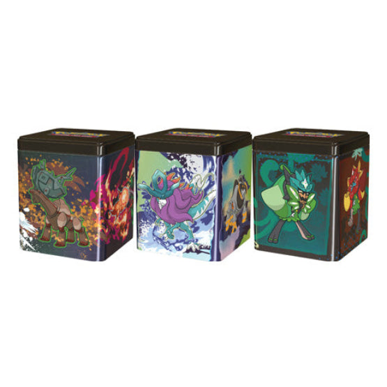 Stacking Tin Treasures of Ruin/Paradox Pokemon/Ogerpon (Set of 3) POKEMON TCG - Trading Card Games