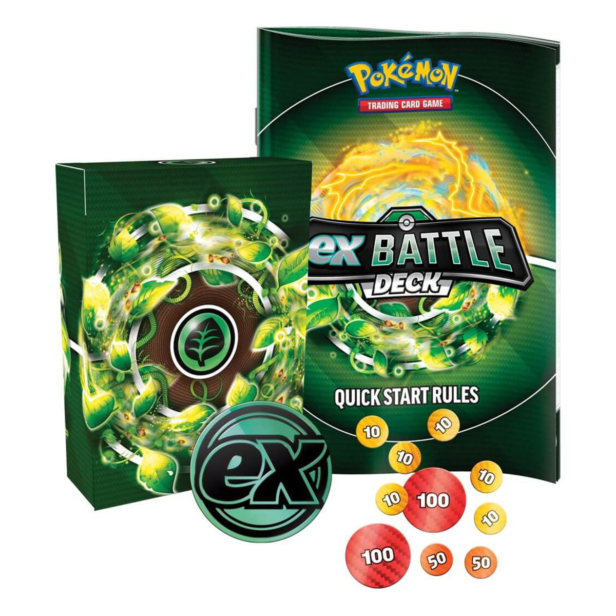 POKEMON TCG Tapu Koko ex & Iron Leaves ex Battle Deck (Pair) - Trading Card Games - 4