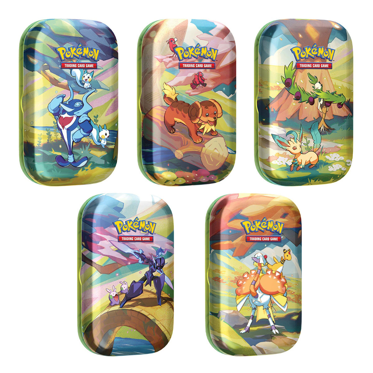 POKEMON TCG Vibrant Paldea Mini Tins (Set of 5) - Trading Card Games