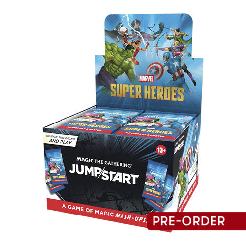 Magic Marvel Super Heroes Jumpstart Booster Box - Trading Card Games