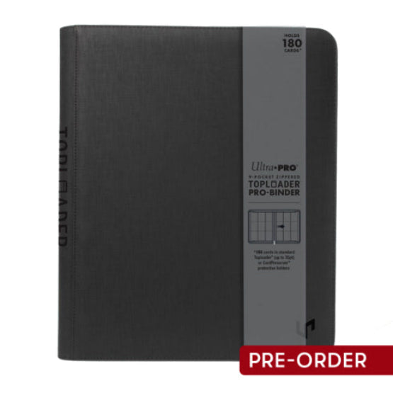 Ultra Pro 9-Pocket Zippered Toploader Premium PRO-Binder - Binders