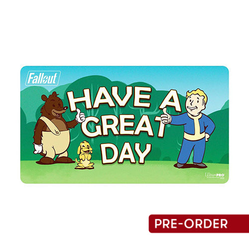 Ultra Pro Fallout Vault Boy Have a Great Day Playmat - Playmats