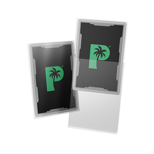Palms Off Japanese 60pc Blackout Deck Sleeves - Clear Matte - Sleeves - 2