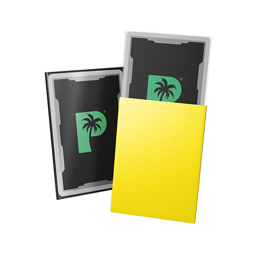 Palms Off Japanese 60pc Blackout Deck Sleeves - Yellow Matte - Sleeves - 2