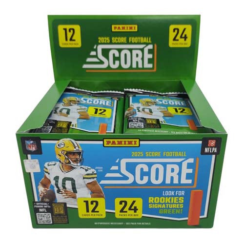 Panini Score 2025 NFL Football Retail Booster Box - Sports Cards - 2