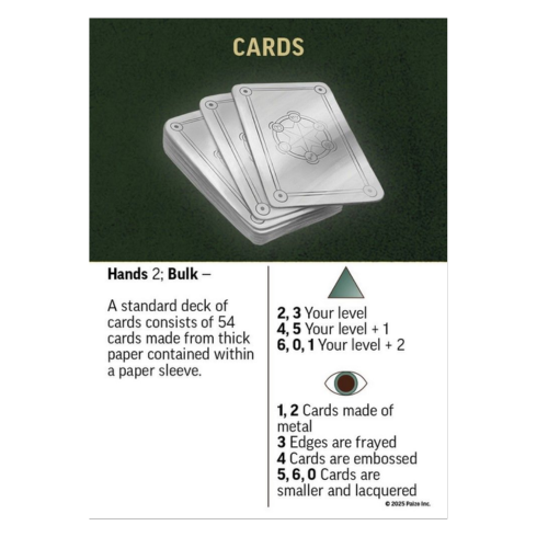 Pathfinder Second Edition Deck of Endless Treasure - Role Playing Games - 3