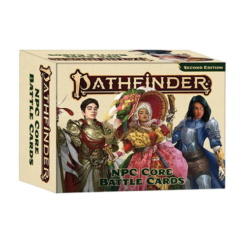 Pathfinder Second Edition NPC Core Battle Cards - Role Playing Games