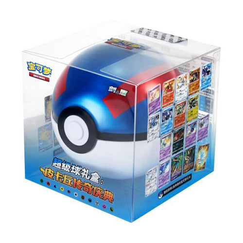 Pokemon CN Great Ball Gift Set Pikachu Legendary Celebration Simplified Chinese Version - Trading Card Games