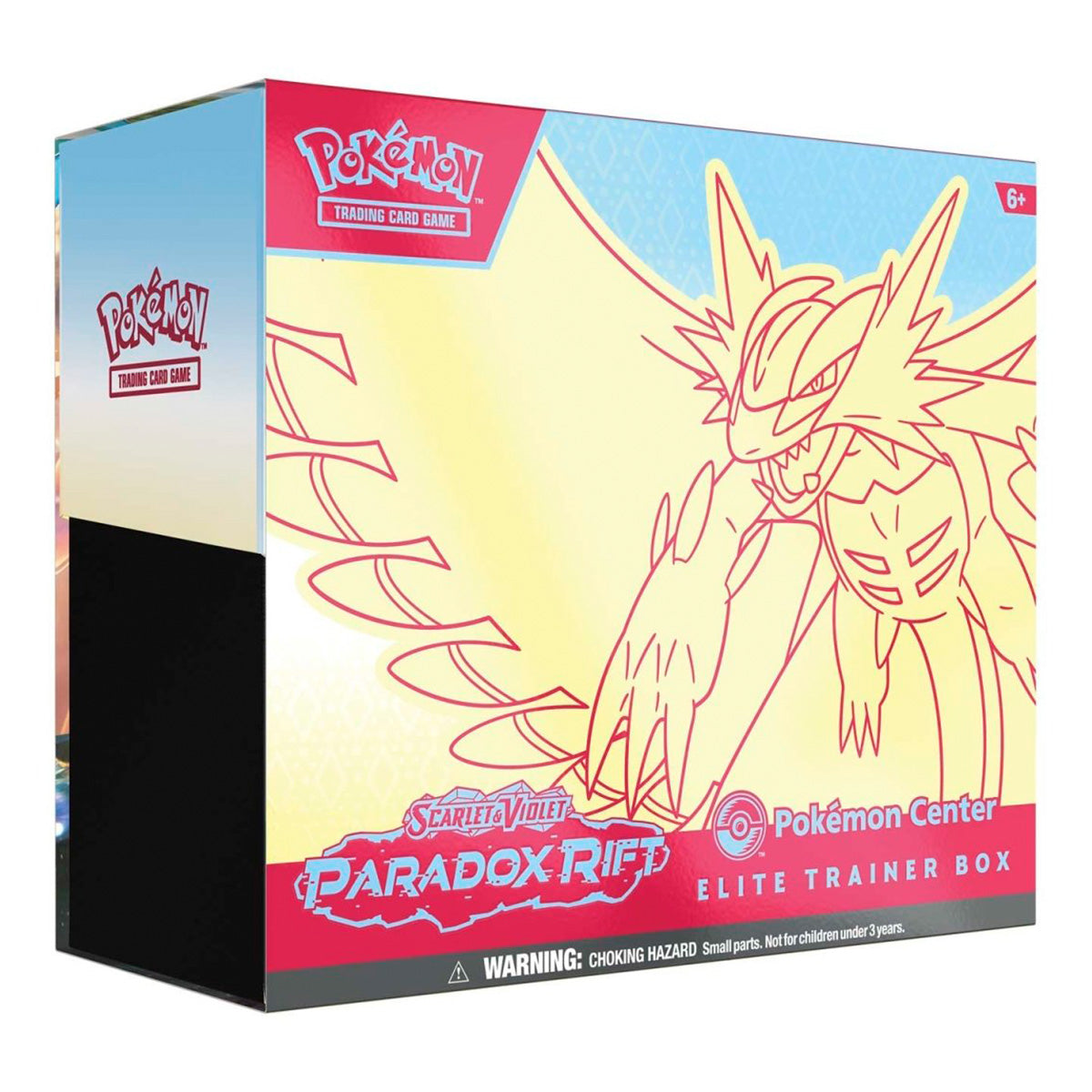 Pokemon Paradox Rift Iron Valiant Roaring Moon Pokemon Center Elite Trainer Box Pair - Trading Card Games - 7