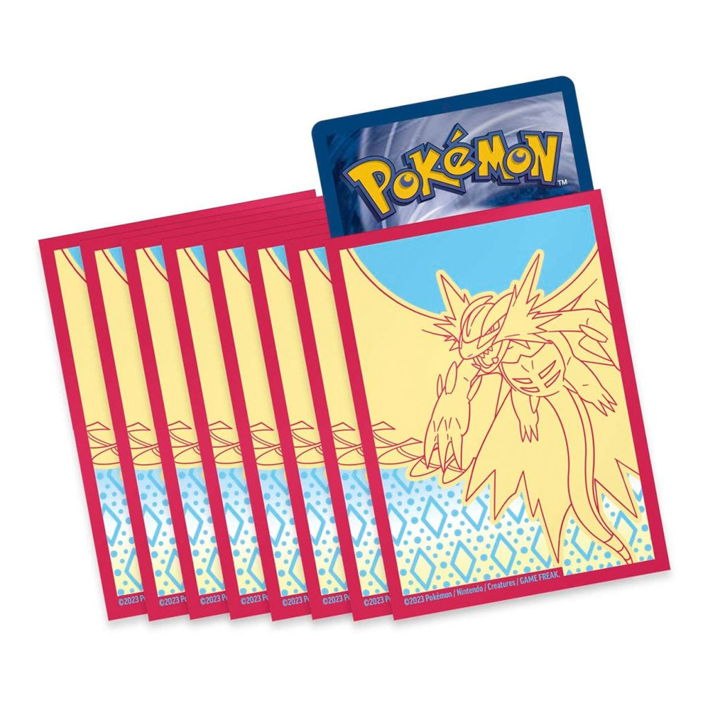 Pokemon Paradox Rift Iron Valiant Roaring Moon Pokemon Center Elite Trainer Box Pair - Trading Card Games - 9