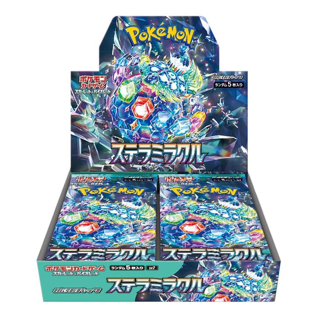 Pokemon Stellar Miracle Booster Box sv7a Japanese - Trading Card Games