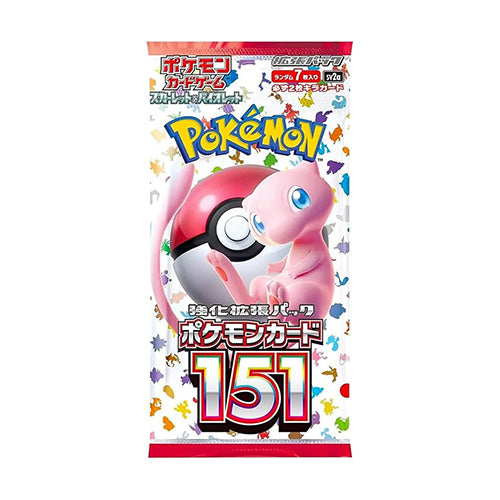 Pokemon TCG 151 SV2A Single Booster Pack Japanese - Trading Card Games