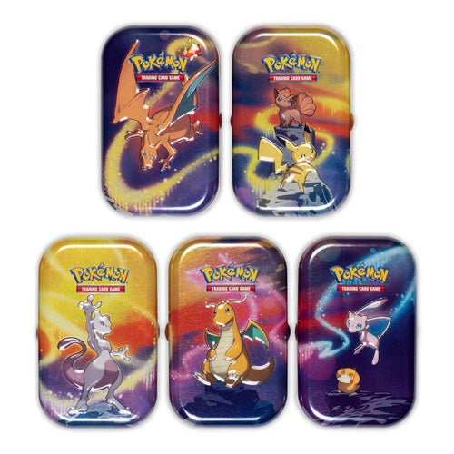 Pokemon TCG 2019 Kanto Power Mini Tin (Set of 5) - Trading Card Games