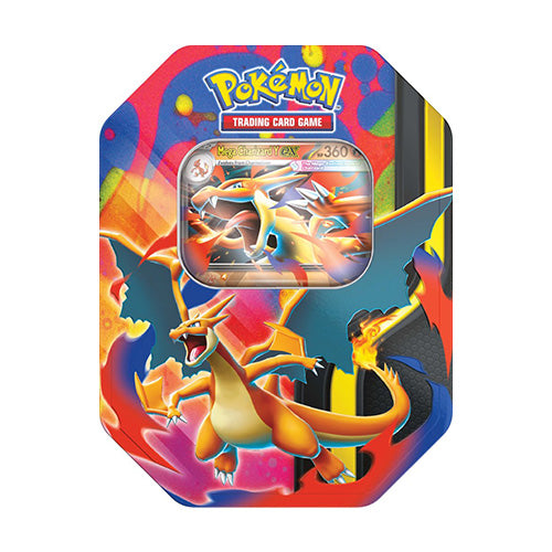 Pokemon TCG Mega Charizard Tin (Pair) - Trading Card Games - 3