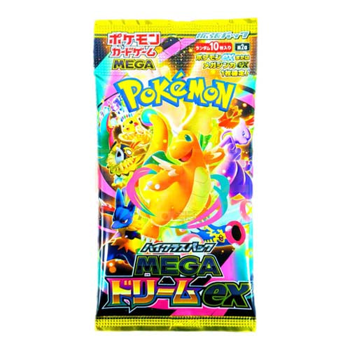 Pokemon TCG Mega Dream Single Booster Pack M2A Japanese - Trading Card Games