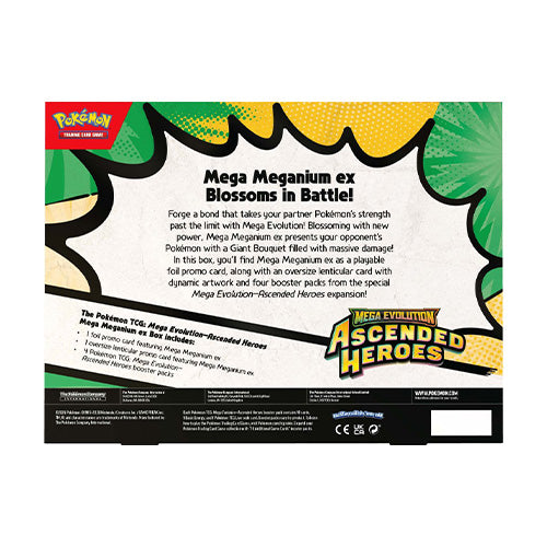 Pokemon TCG Mega Evolution Ascended Heroes Mega Meganium / Mega Emboar / Mega Feraligatr ex Box (Set of 3) - Trading Card Games - 7