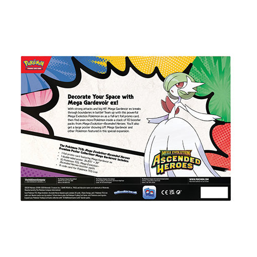 Pokemon TCG Mega Evolution Ascended Heroes Premium Poster Collection Mega Lucario / Mega Gardevoir (Pair) - Trading Card Games - 5
