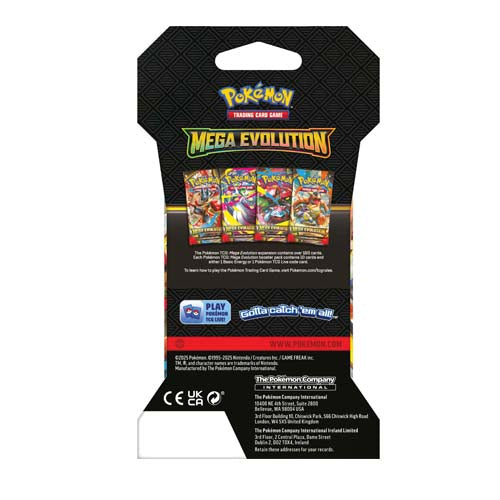 Pokemon TCG Mega Evolution Blister Pack - Trading Card Games - 4