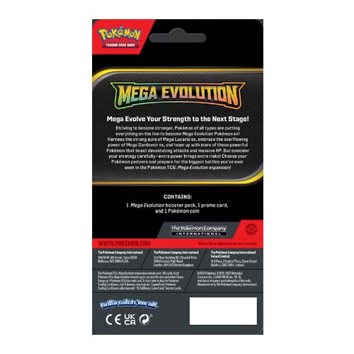 Pokemon TCG Mega Evolution Checklane Blisters (Pair) - Trading Card Games - 4