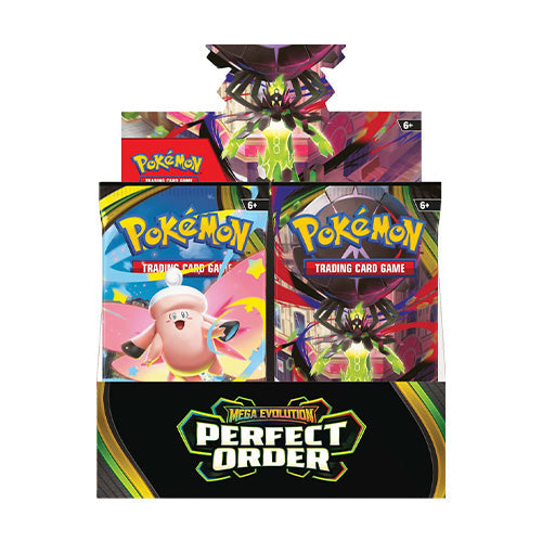 Pokemon TCG Mega Evolution Perfect Order Booster Box - Trading Card Games - 2