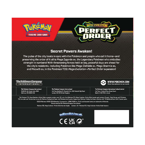 Pokemon TCG Mega Evolution Perfect Order Booster Box - Trading Card Games - 3