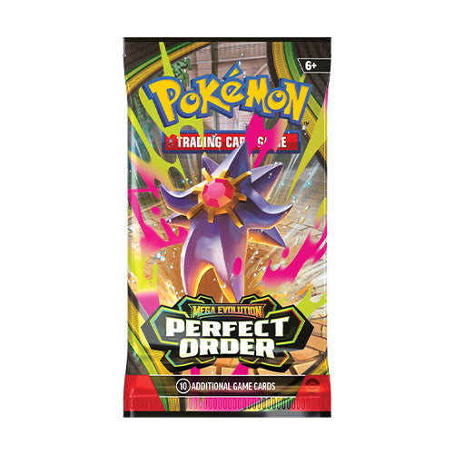 Pokemon TCG Mega Evolution Perfect Order Single Booster Pack - Trading Card Games - 2