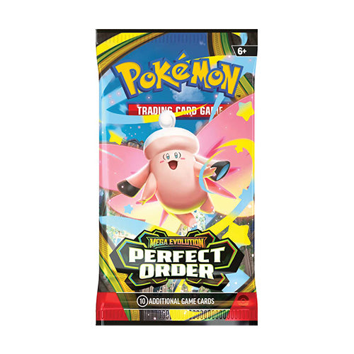 Pokemon TCG Mega Evolution Perfect Order Single Booster Pack - Trading Card Games - 4