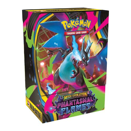 Pokemon TCG Mega Evolution Phantasmal Flames Build & Battle Box - Trading Card Games - 2