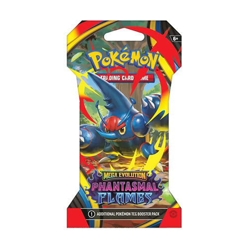 Pokemon TCG Mega Evolution Phantasmal Flames Hanging Blister Pack - Trading Card Games - 2