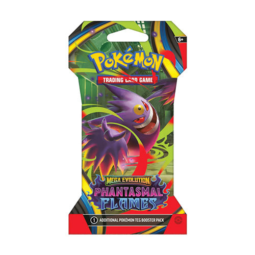Pokemon TCG Mega Evolution Phantasmal Flames Hanging Blister Pack - Trading Card Games - 4