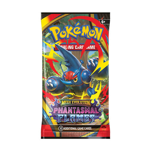 Pokemon TCG Mega Evolution Phantasmal Flames Single Booster Pack - Trading Card Games - 3