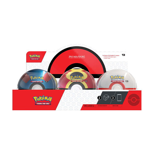 Pokemon TCG Poke Ball Tin (Random Select) - Trading Card Games - 7