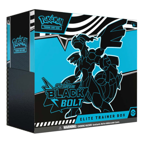 Scarlet & Violet Black Bolt Elite Trainer Box Pokemon TCG - Trading Card Games