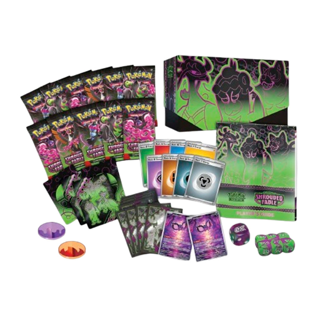 Pokemon TCG Scarlet & Violet Shrouded Fable Pokemon Center Elite Trainer Box - Trading Card Games - 10