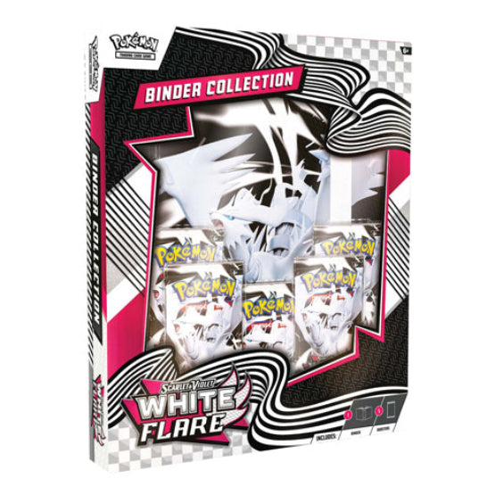 Scarlet & Violet White Flare Binder Collection Pokemon TCG - Trading Card Games