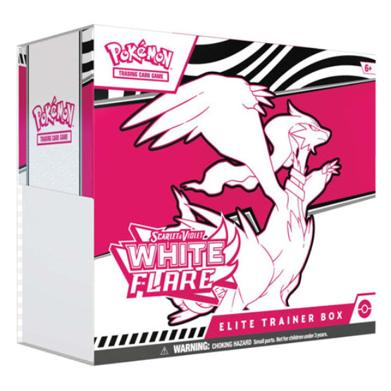 Pokemon TCG Scarlet & Violet White Flare Elite Trainer Box - Trading Card Games