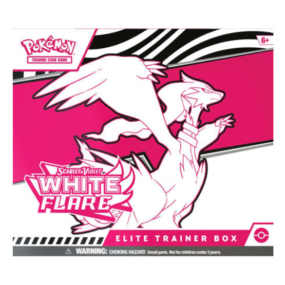 Pokemon TCG Scarlet & Violet White Flare Elite Trainer Box - Trading Card Games - 3