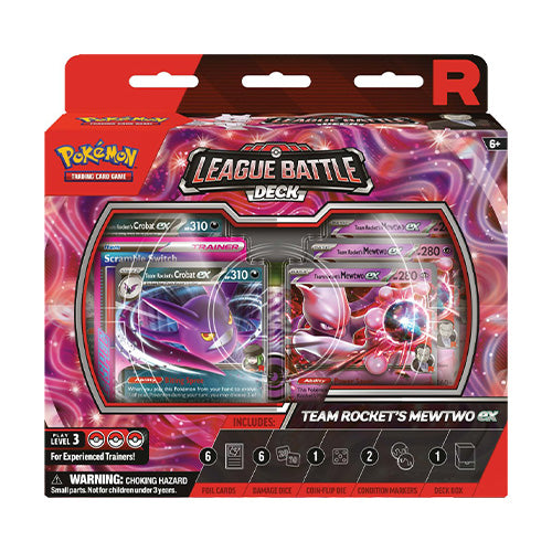 Pokemon TCG Team Rocket’s Mewtwo ex League Battle Deck - Trading Card Games - 2