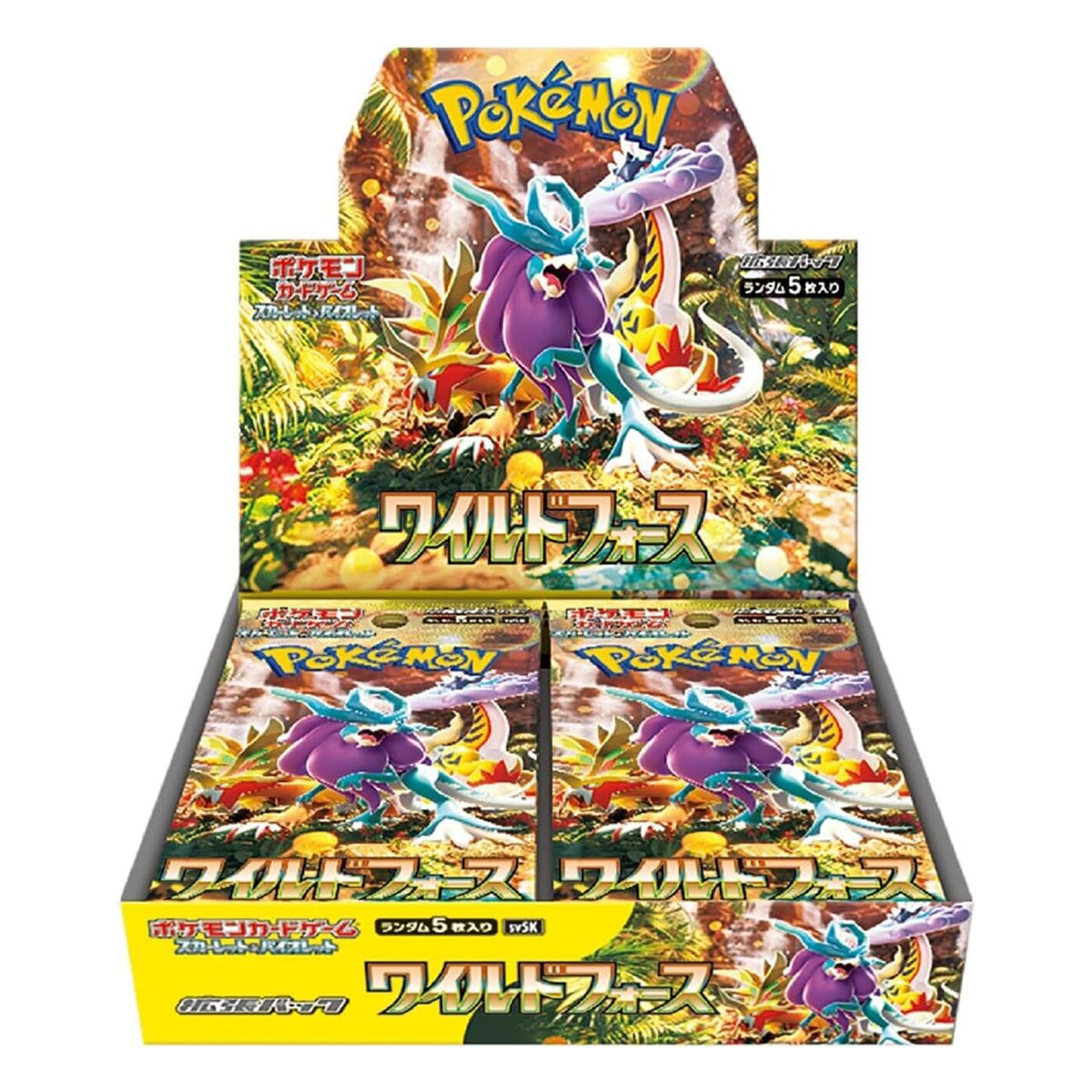 Wild Force Booster Box SV5K Scarlet & Violet Japanese Pokemon TCG - Trading Card Games