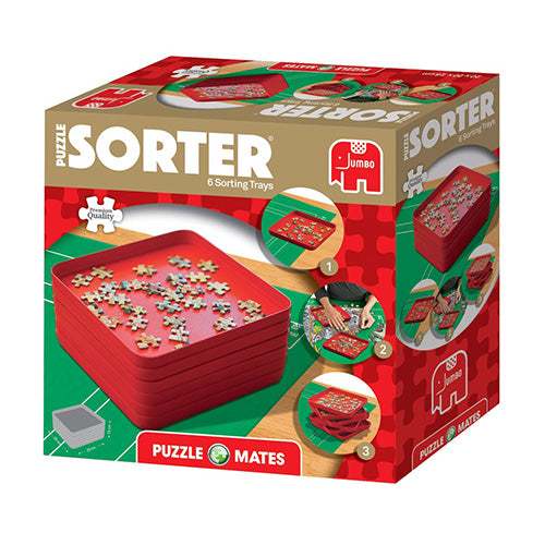 Puzzle Mate 6 Stackable Puzzle Sorting Trays - Puzzles - 2