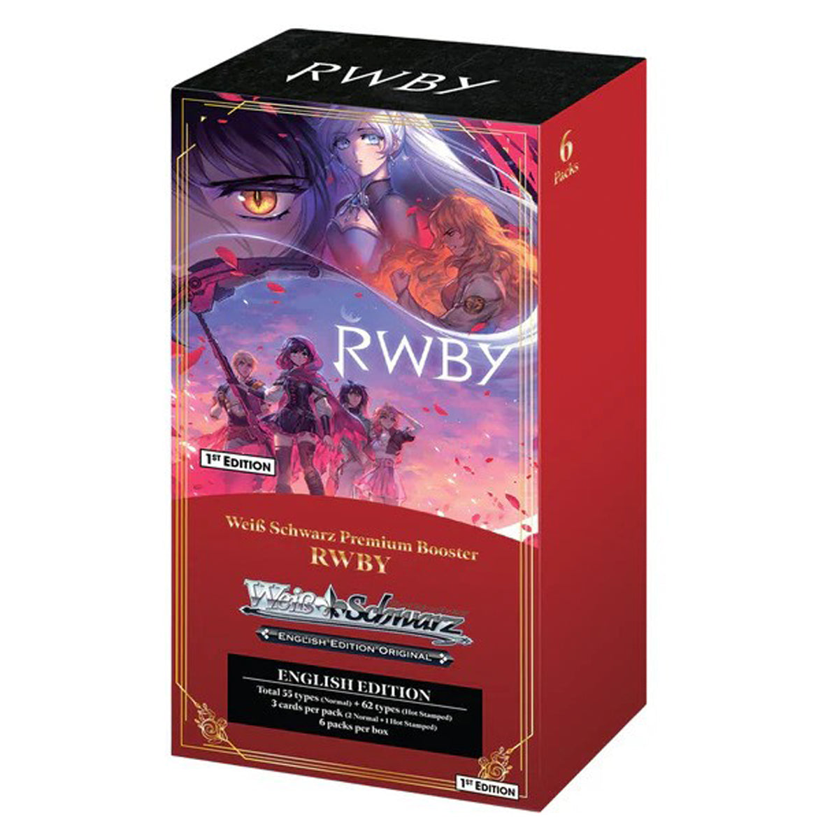 Weiss Schwarz RWBY Premium Booster Box - Trading Card Games