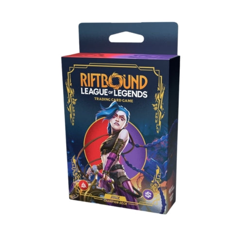 Riftbound League of Legends TCG Set 1 Origins Jinx Champion Deck - Trading Card Games