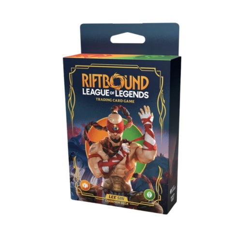Riftbound League of Legends TCG Set 1 Origins Lee Sin Champion Deck - Trading Card Games