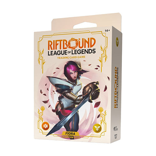 Riftbound League of Legends TCG Spiritforged Fiora Champion Deck - Trading Card Games
