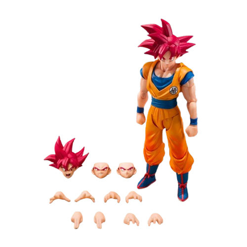 S.H.Figuarts SUPER SAIYAN GOD SON GOKU (GOD AURA) - Statues & Figures - 6
